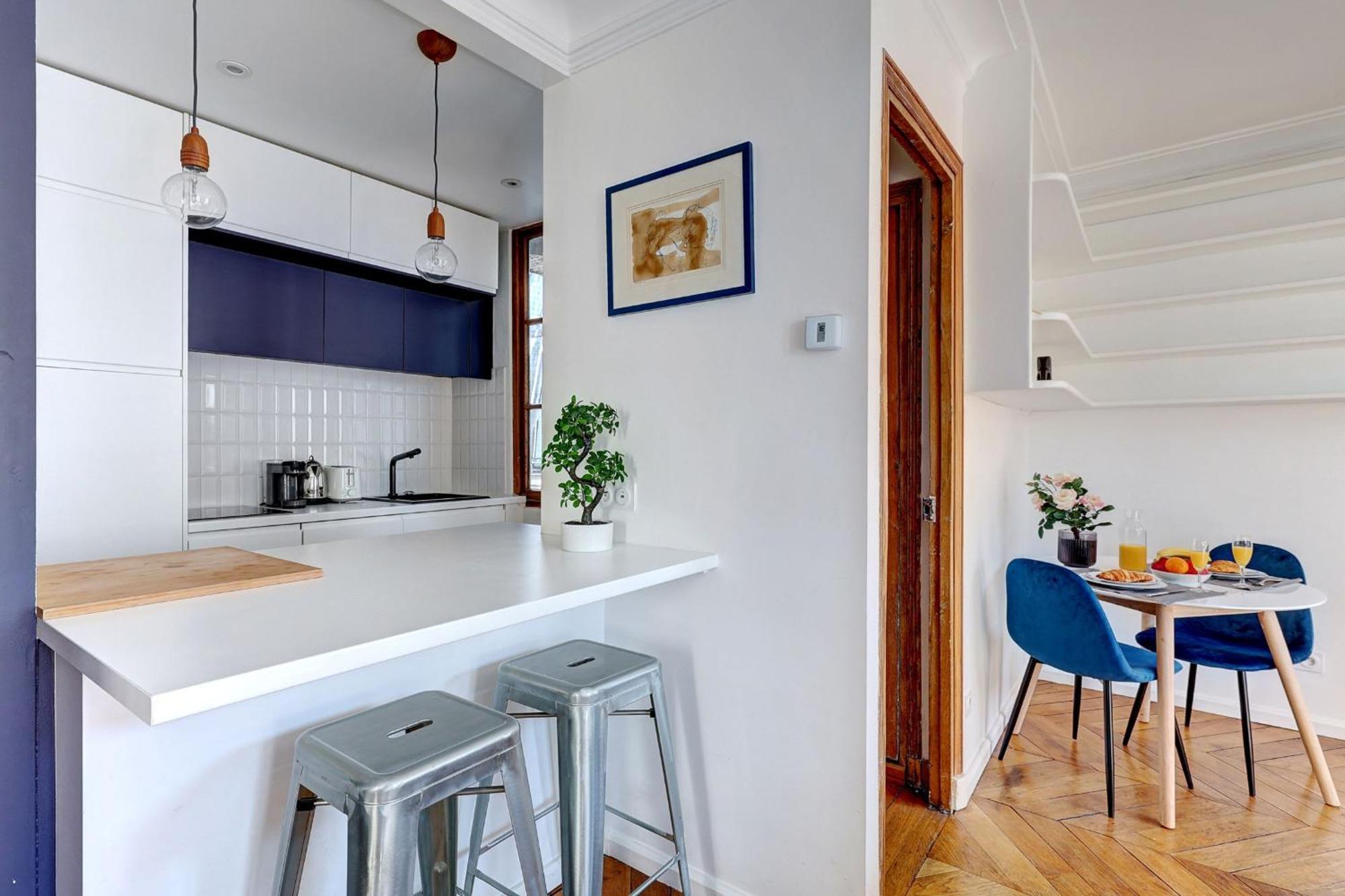 Marais - 1Br Lägenhet Paris Exteriör bild