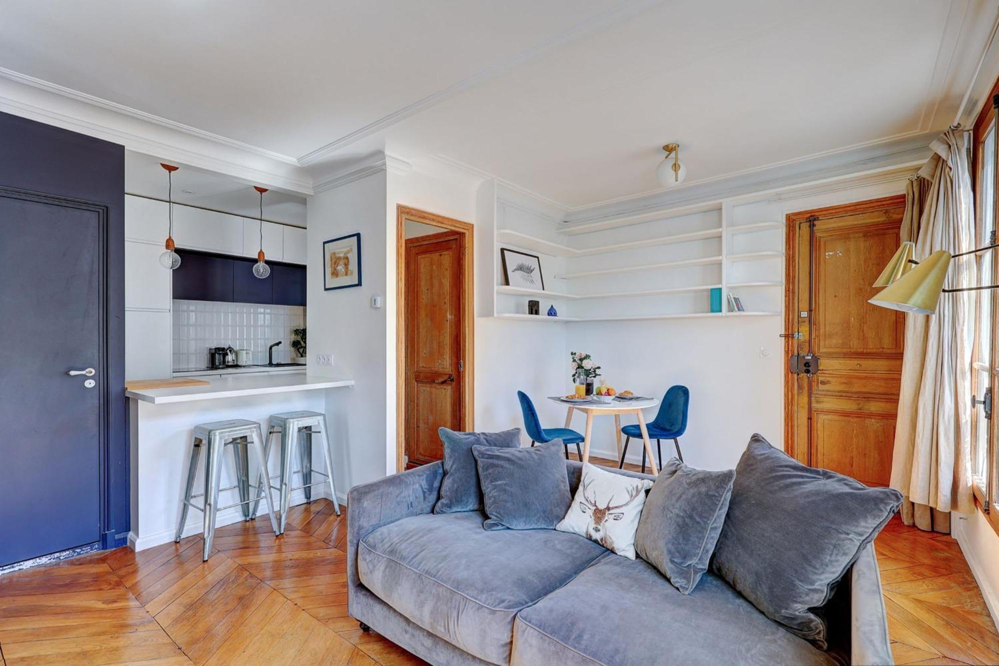 Marais - 1Br Lägenhet Paris Exteriör bild
