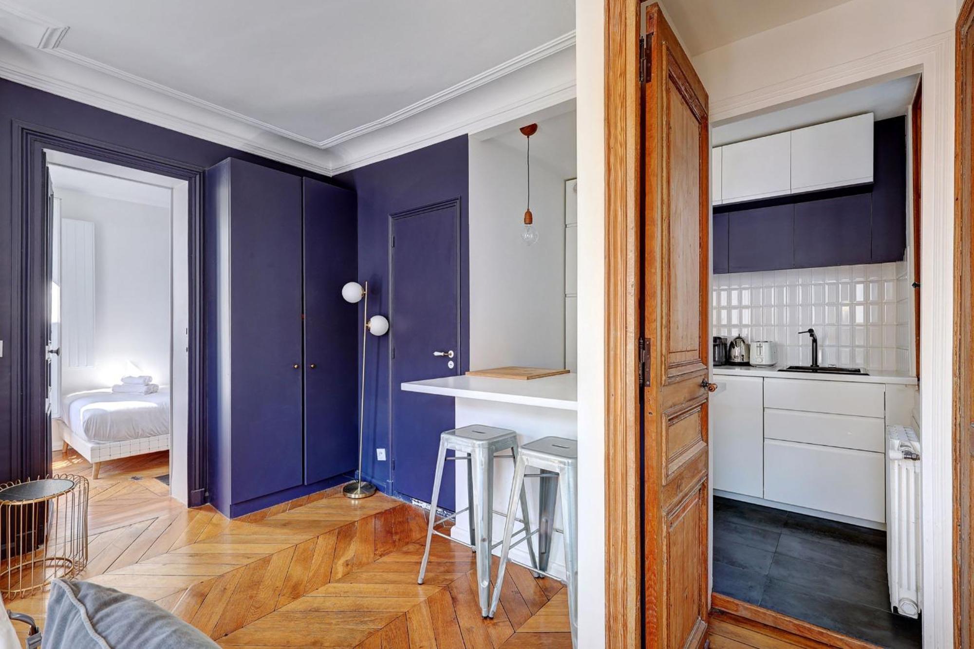 Marais - 1Br Lägenhet Paris Exteriör bild