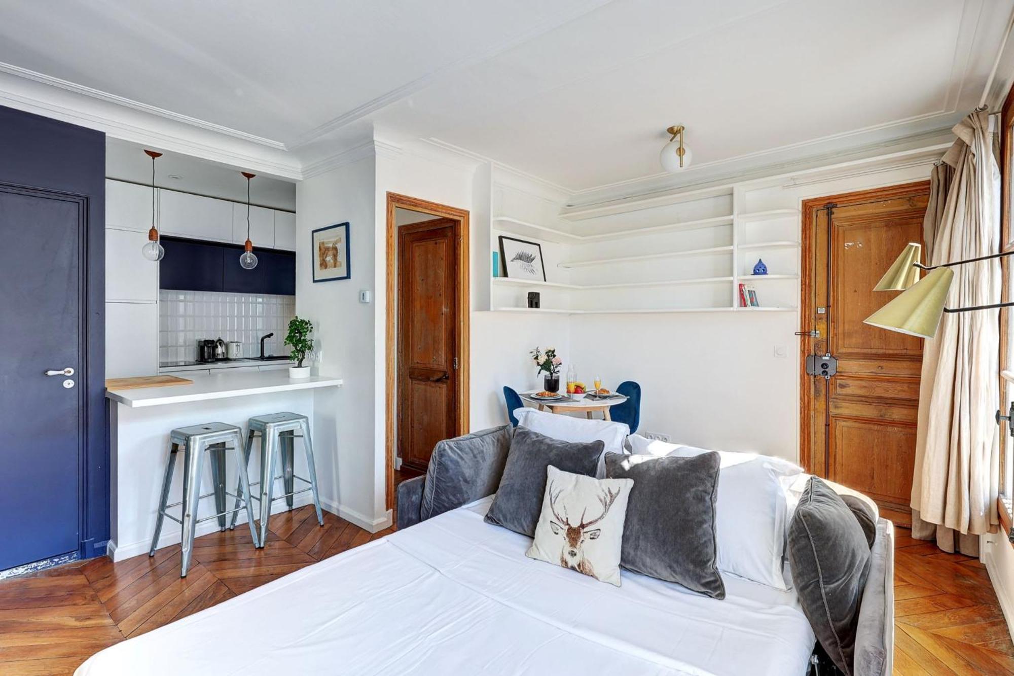 Marais - 1Br Lägenhet Paris Exteriör bild