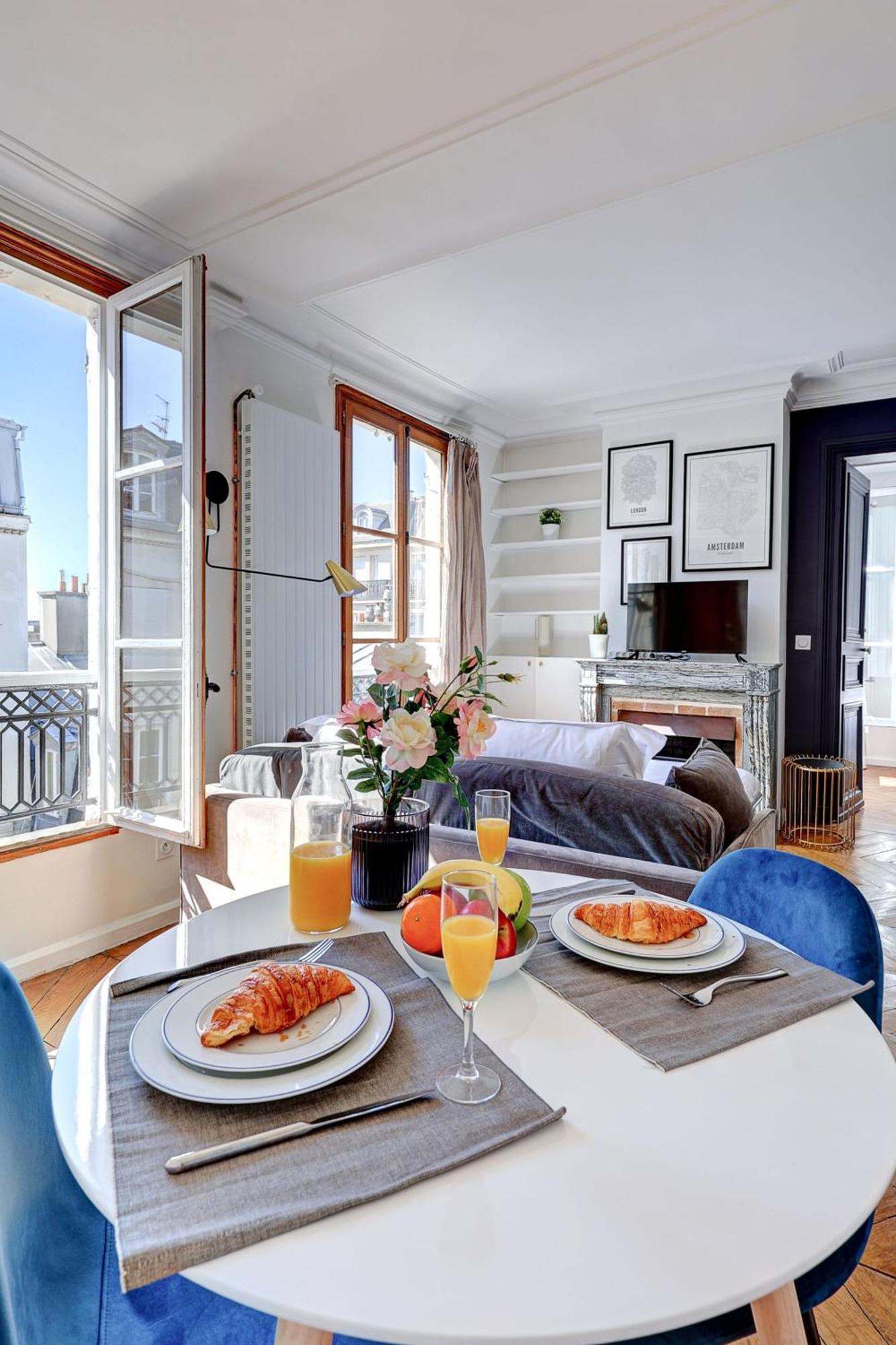 Marais - 1Br Lägenhet Paris Exteriör bild